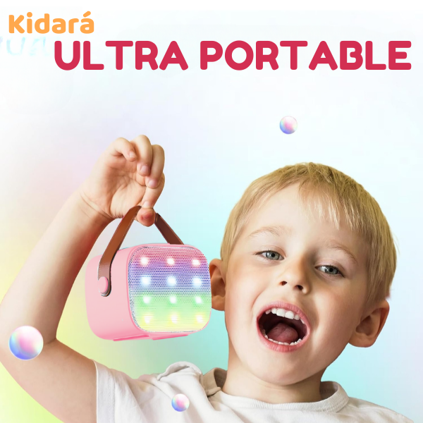 SingStar Karaoke Speaker with Two Wireless Mics for Kids | Ages 4-10+ (Pink)