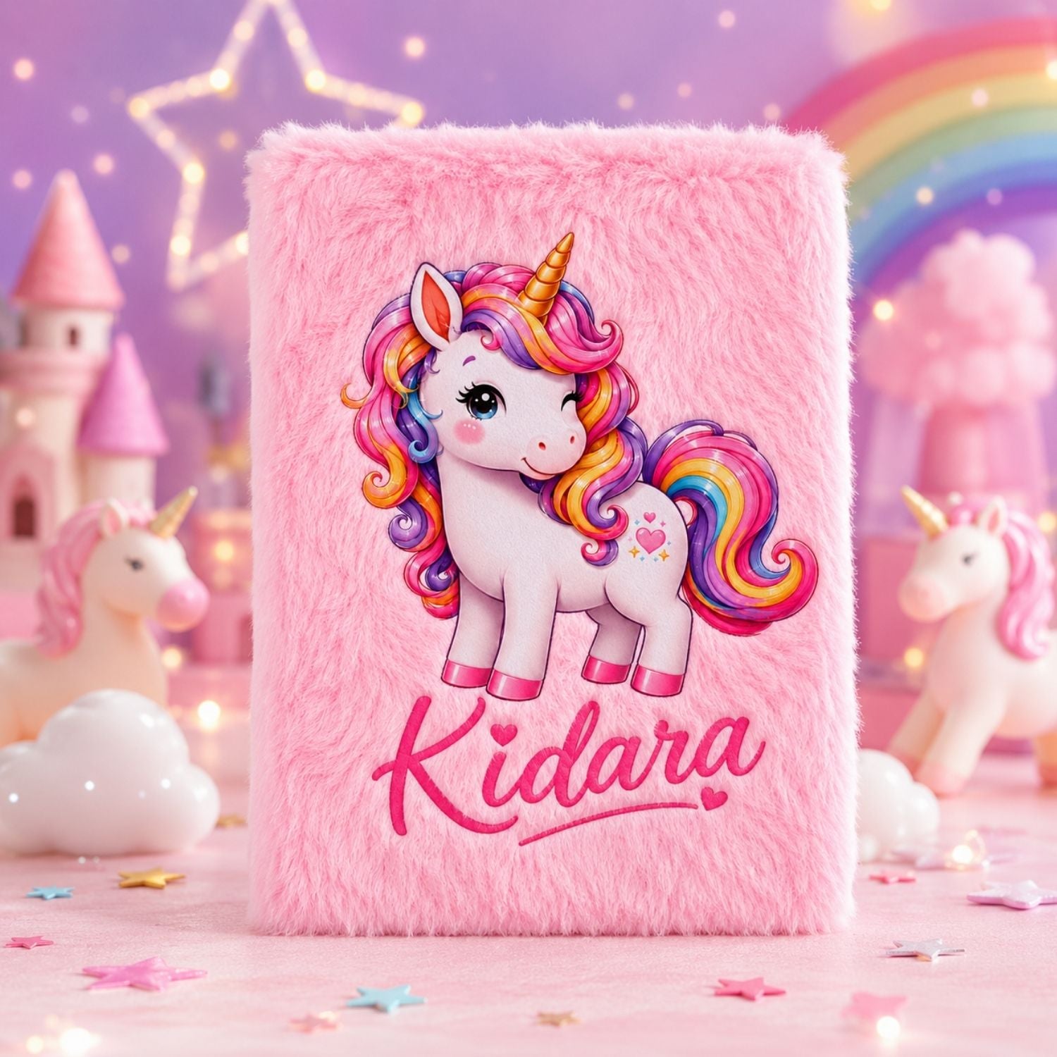 Kidara Kids A5 Cute Unicorn Diary (Pink)