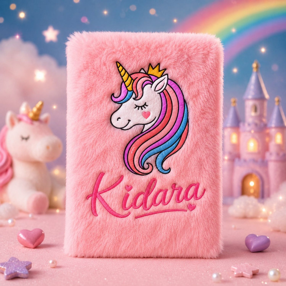 Kidara Kids A6 Cute Unicorn Diary (Pink)