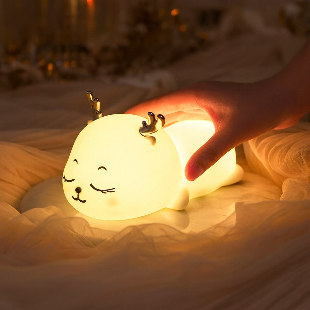 Kidara Deer Silicone LED Night Light for Kids