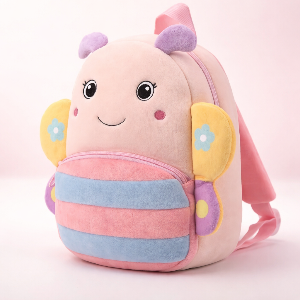 Kidara Cute Butterfly Kids Backpack – Multicolor