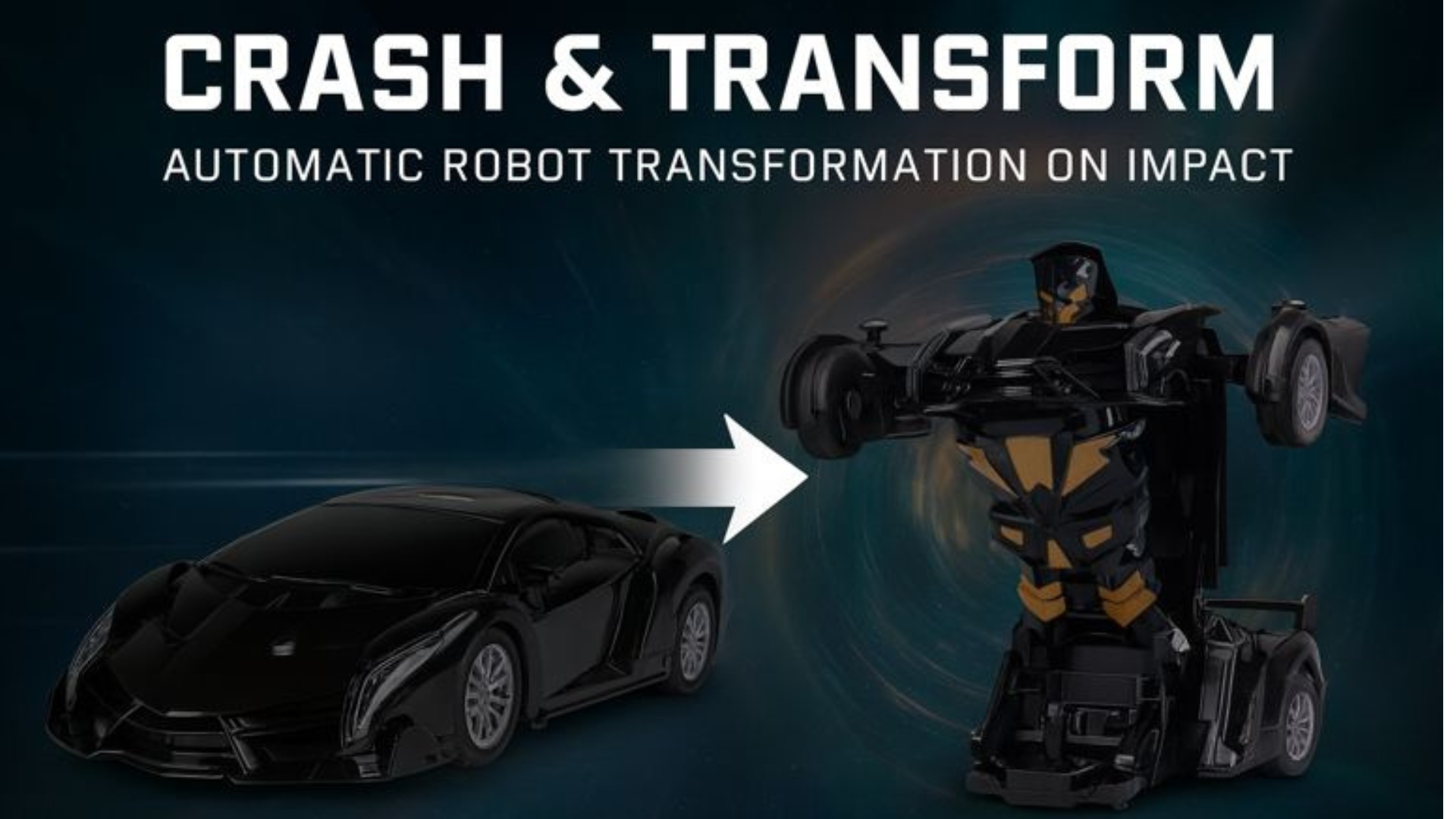 Kidara Transforming Action Figure Car | Robot to Car Transforming Toy