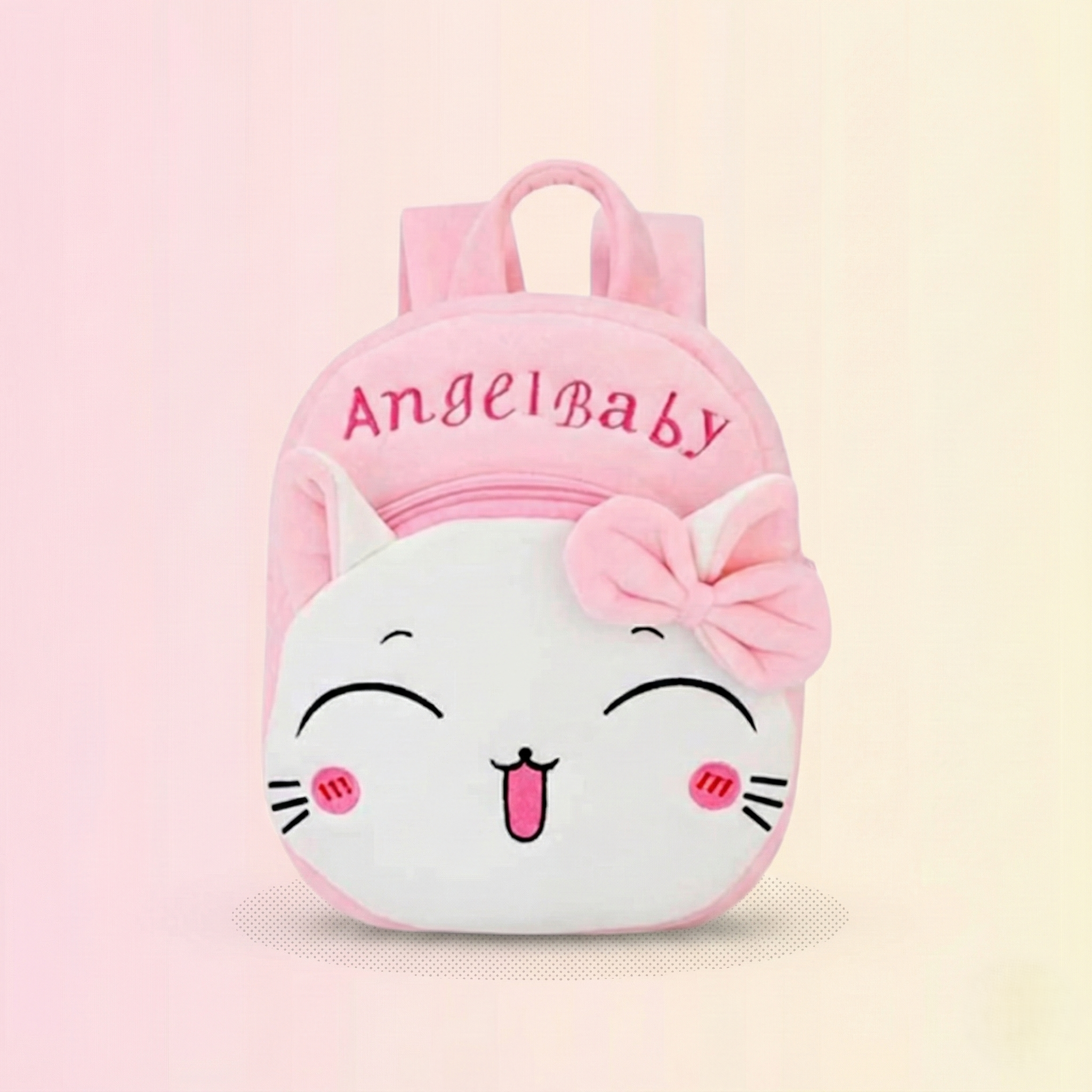 Kidara Angel Baby Plush Backpack for Toddlers