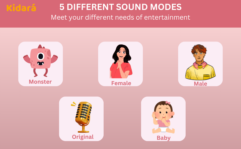 New Unicorn Themed Karaoke Speaker with Wireless Mic & LED Lights (Pink)