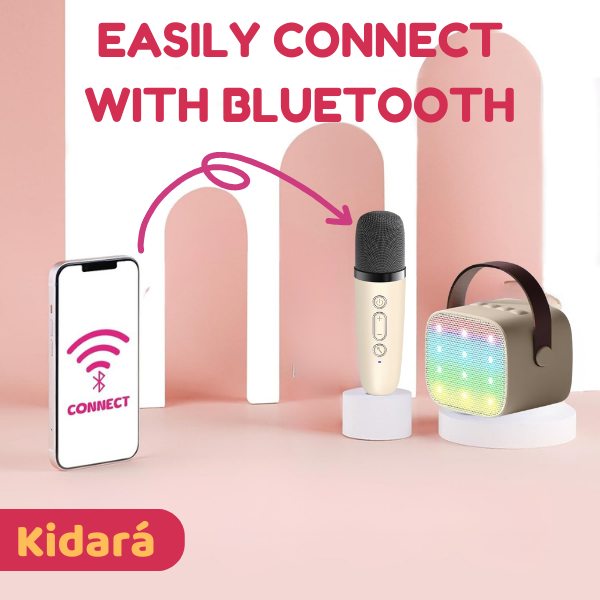 SingStar Karaoke Speaker with Wireless Mic for Kids | Ages 4-10+ (Pink)