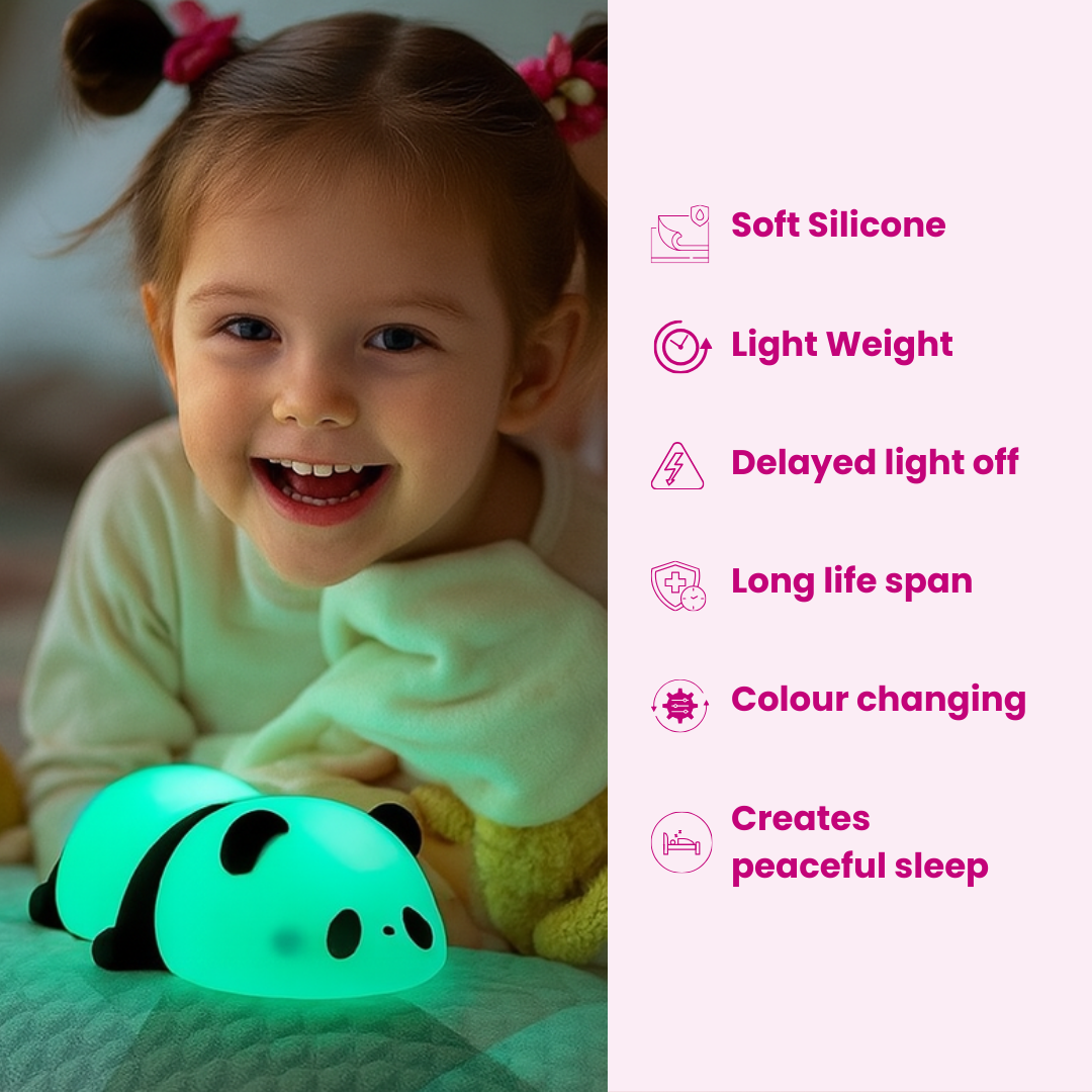 Sleeping Panda 5 W Night Lamp (White)
