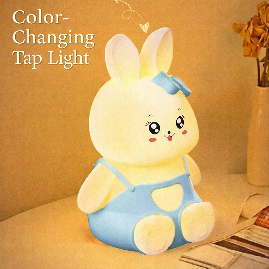 Kidara Rabbit Silicone LED Night Light for Kids