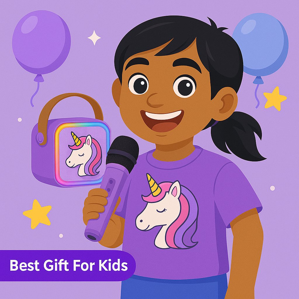 New Unicorn Themed Karaoke Speaker