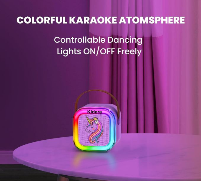New Unicorn Themed Karaoke Speaker