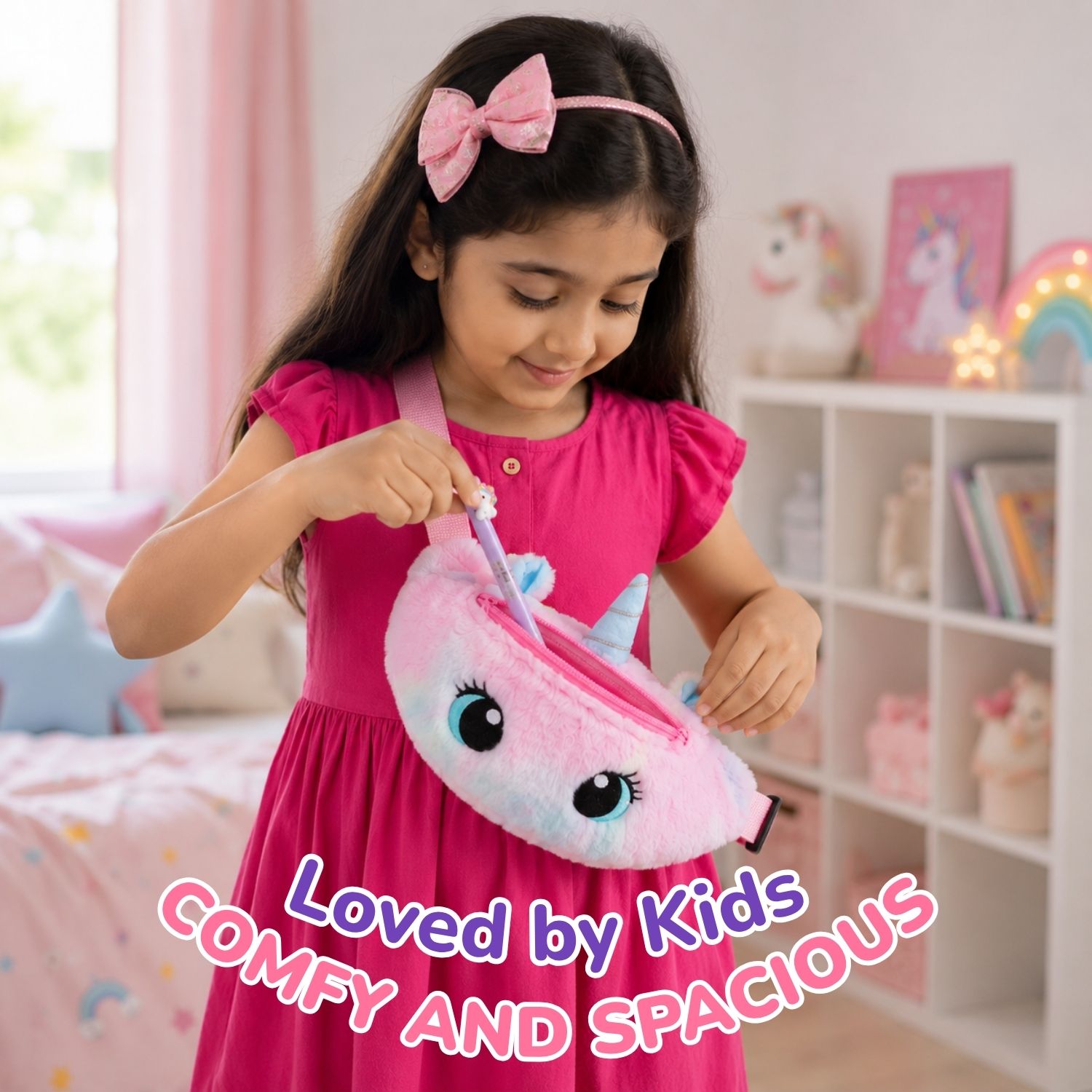 Kidara Unicorn Waist Bag for Kids