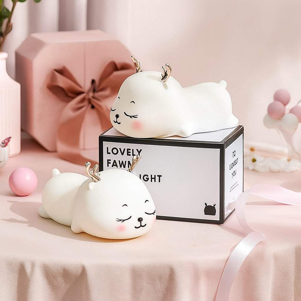 Kidara Deer Silicone LED Night Light for Kids