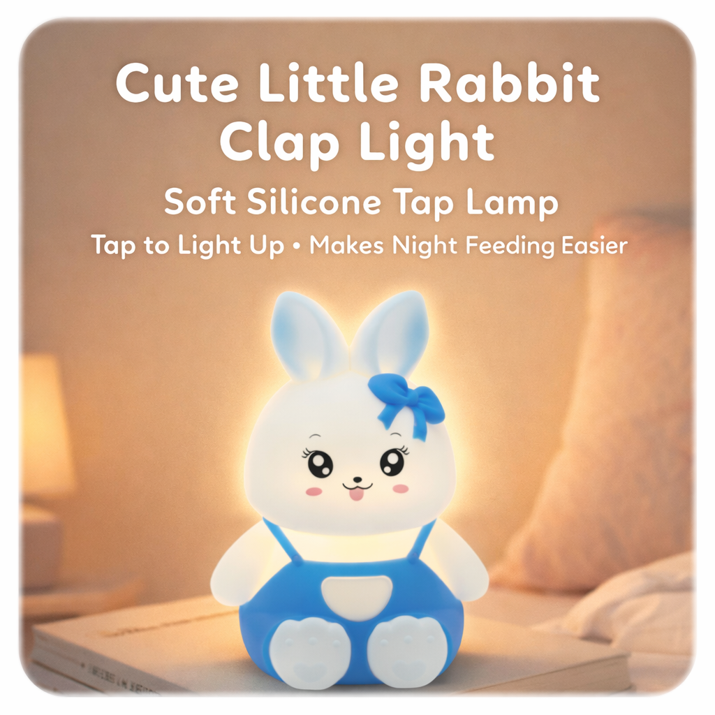 Kidara Rabbit Silicone LED Night Light for Kids