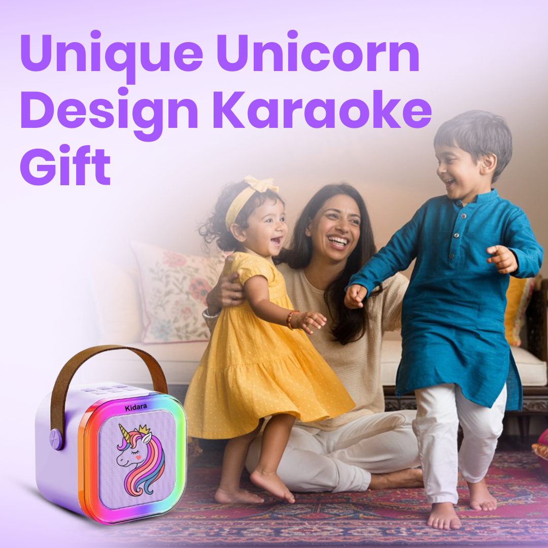 New Unicorn Themed Karaoke Speaker