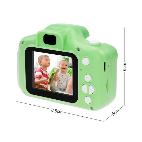 Digital Toy Camera for Kids | Ages 3+ (Green)