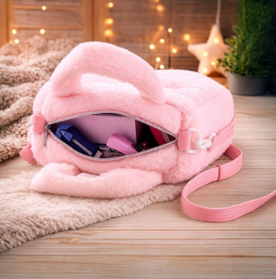 Kidara Unicorn Kids Sling Bag (Baby Pink)