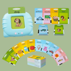 Talking Flash Card | Double-Sided Montessori Flash Cards for Language & Auditory Learning (Multicolor)