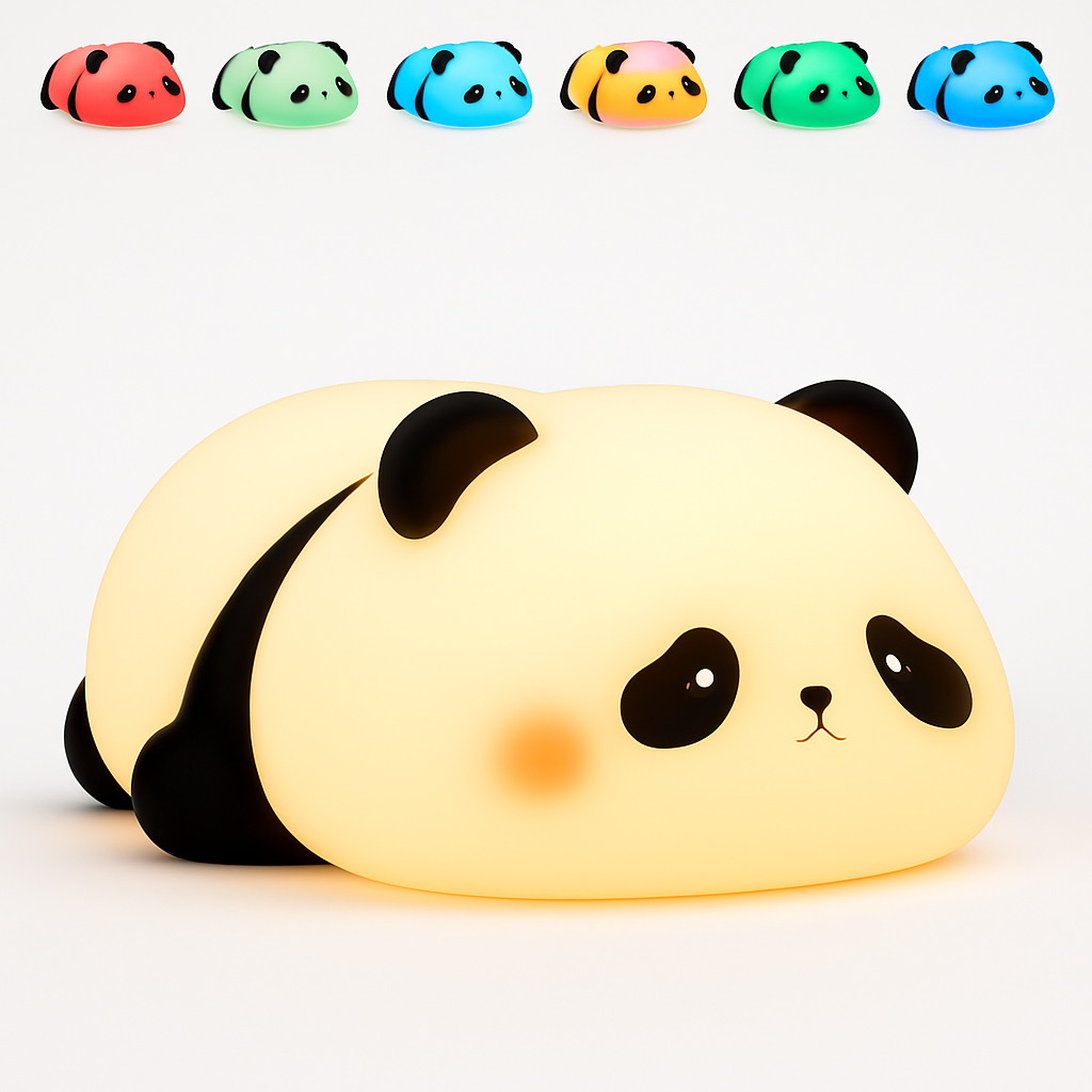 Sleeping Panda 5 W Night Lamp (White)