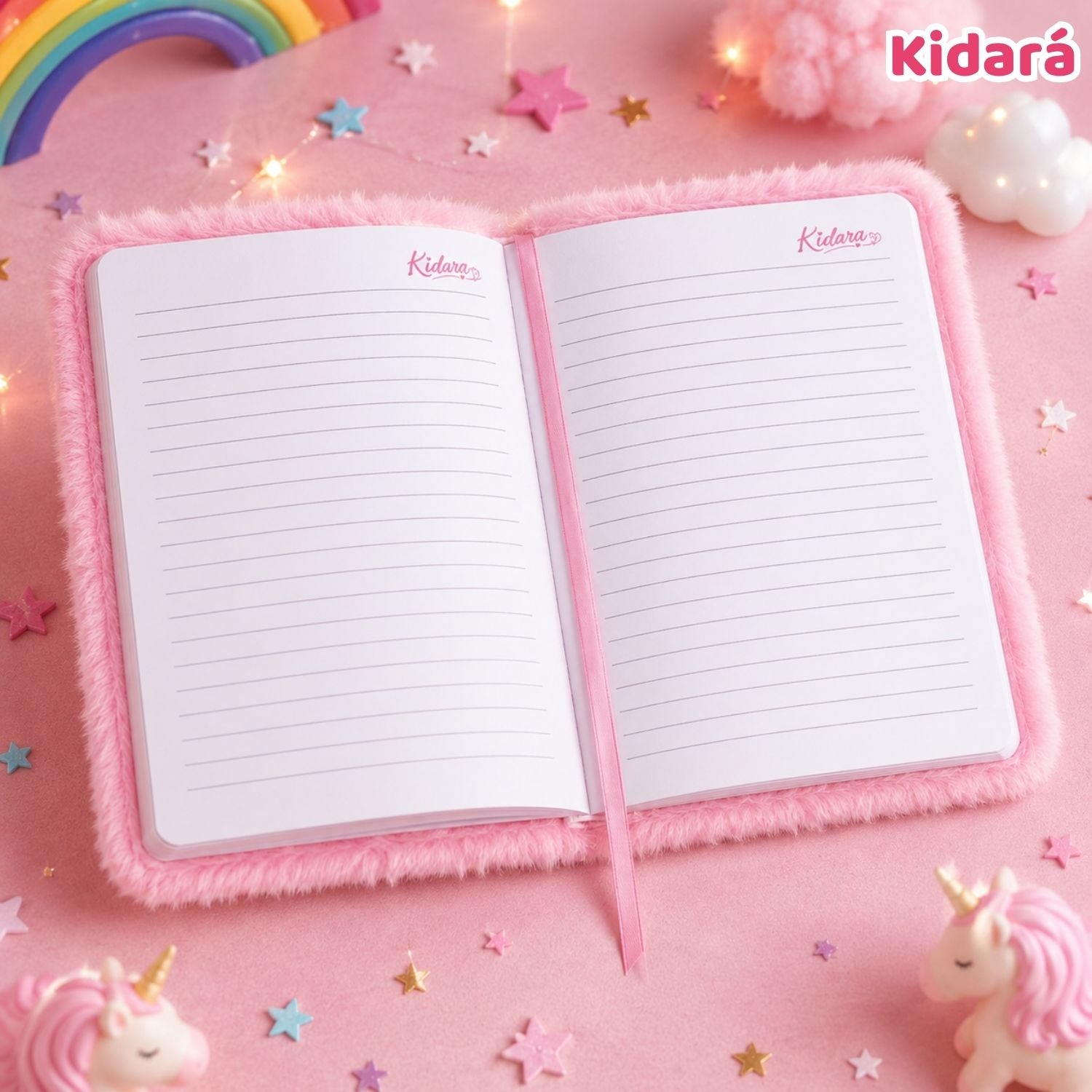 Kidara Kids A5 Cute Unicorn Diary (Pink)