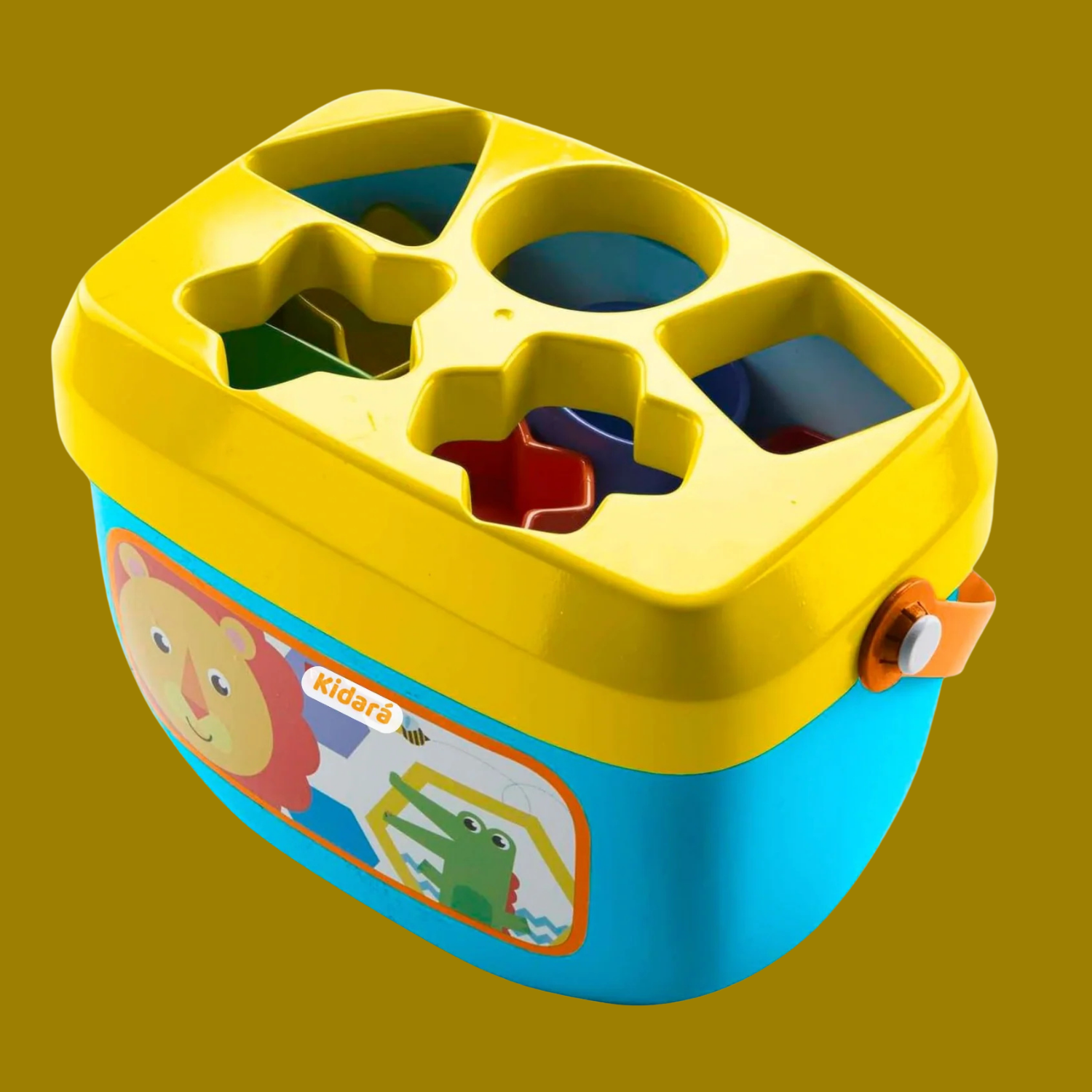 Sorting & Stacking Toy Blocks Set | Ages 1+ (Multicolor)