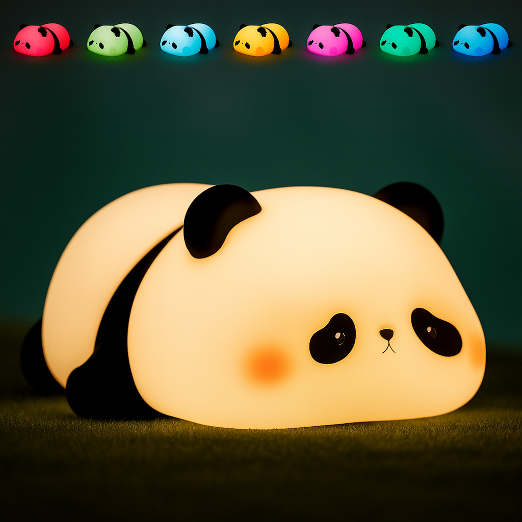 Sleeping Panda 5 W Night Lamp (White)