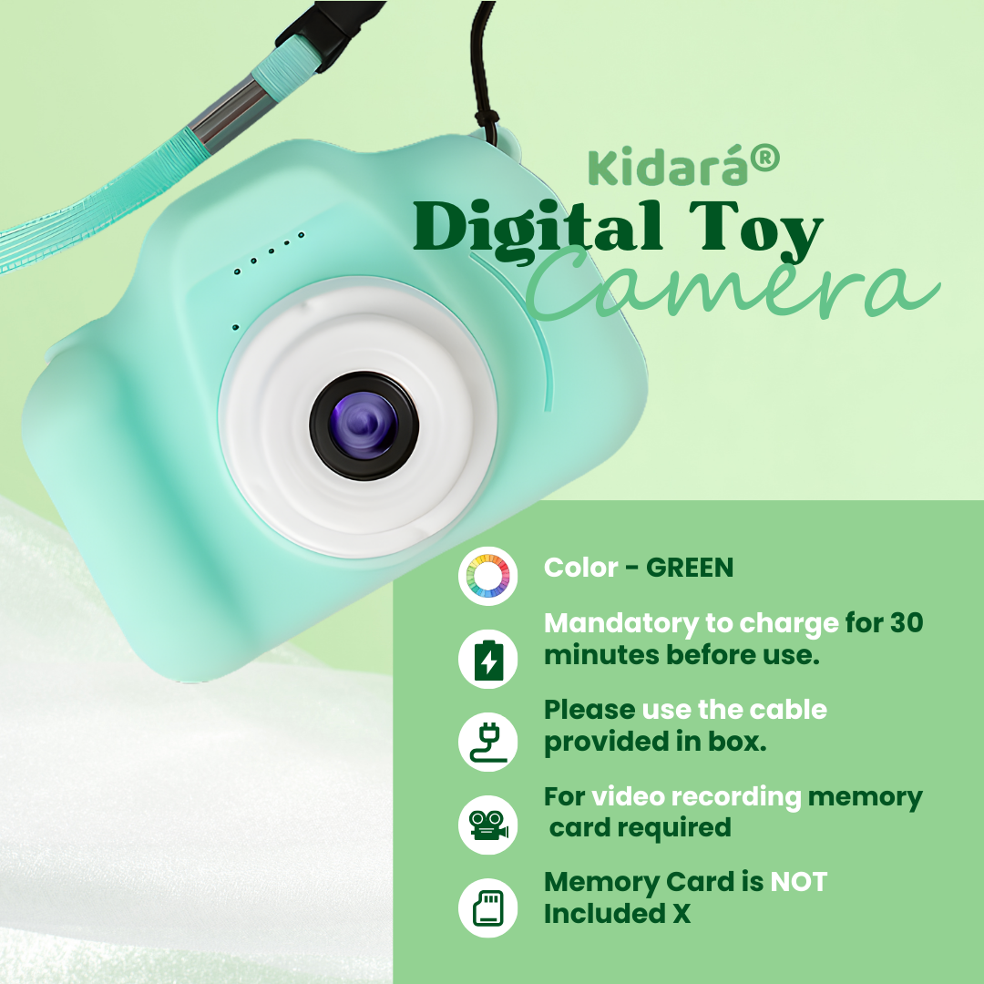 Digital Toy Camera for Kids | Ages 3+ (Pink)