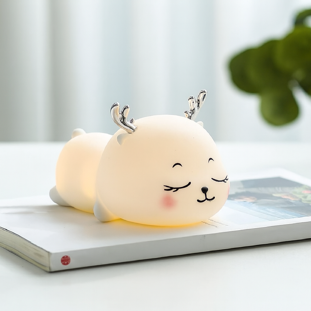 Kidara Deer Silicone LED Night Light for Kids