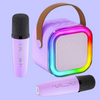Karaoke Speaker with Two Wireless Mics | Ages 4-12 (Multicolor)