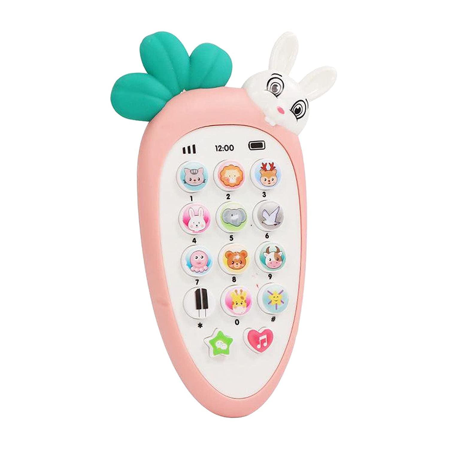PlaySmart Toy Phone | Ages 0-2 (Multicolor)