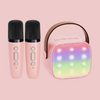 SingStar Karaoke Speaker with Two Wireless Mics for Kids | Ages 4-10+ (Pink)