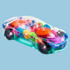 GlowDrive 3D Mechanical Toy Car | Music & Lights | Stimulates Senses & Creativity | Ages 2+ (Multicolor)