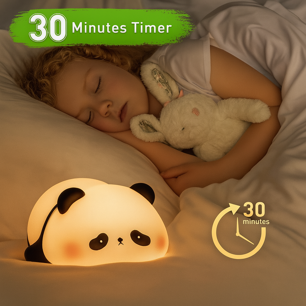Sleeping Panda 5 W Night Lamp (White)