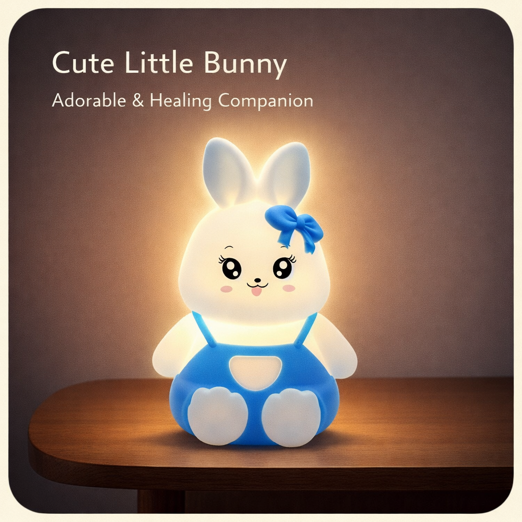 Kidara Rabbit Silicone LED Night Light for Kids