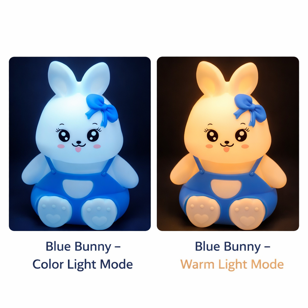 Kidara Rabbit Silicone LED Night Light for Kids