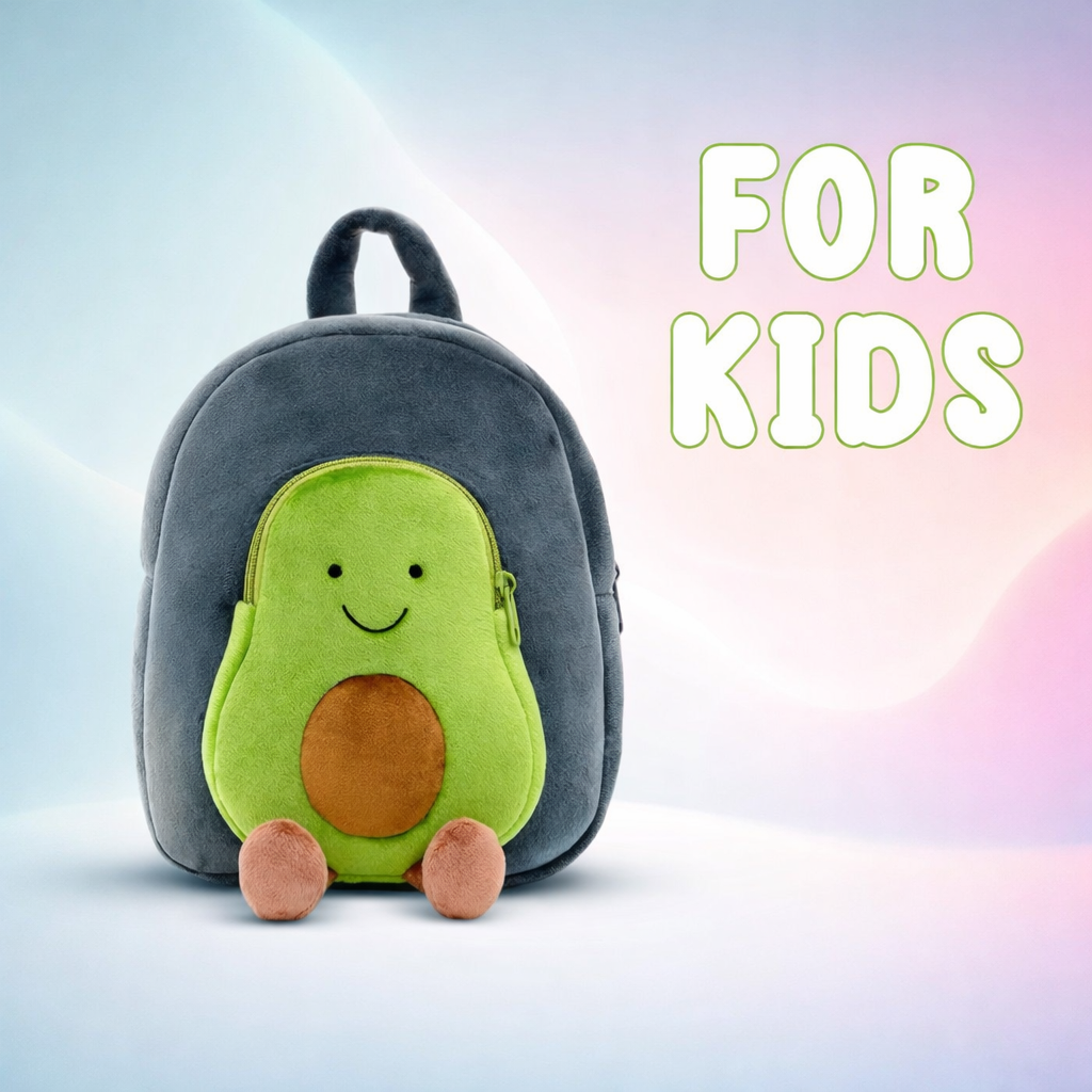 Kidara Avocado Toddler Backpack - Green & Blue