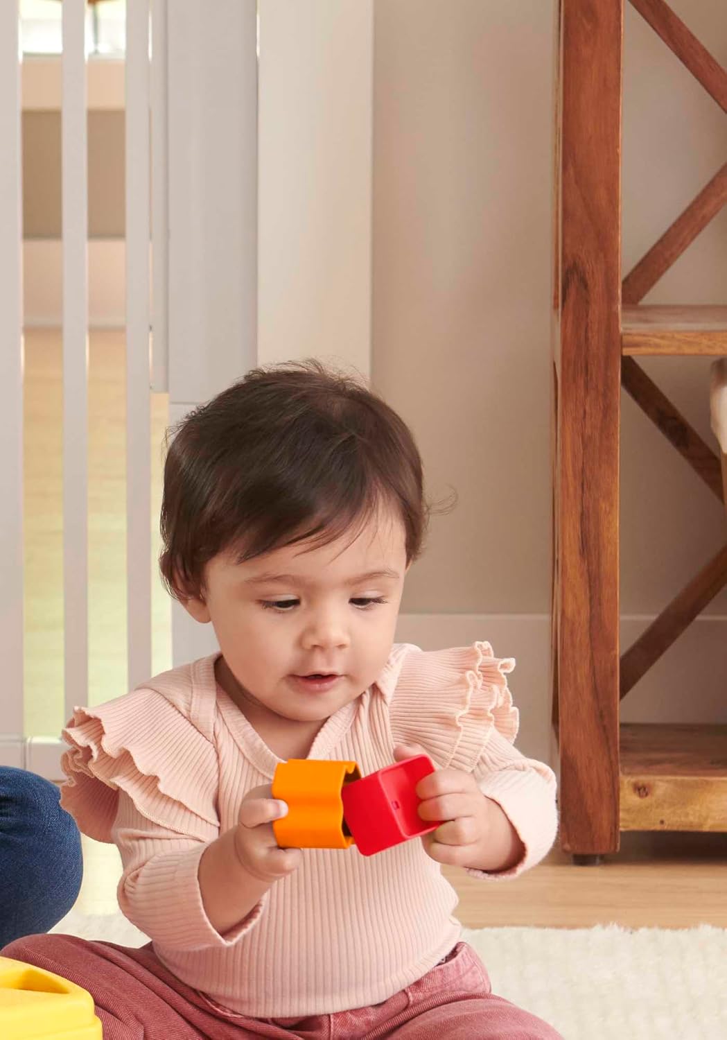 Sorting & Stacking Toy Blocks Set | Ages 1+ (Multicolor)