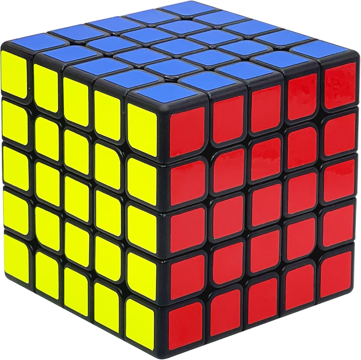 Rubik's Cube (5 x 5) | Brain Teaser Gift for Kids | Boost Creativity & Problem-Solving | Ages 5+ (Multicolor)