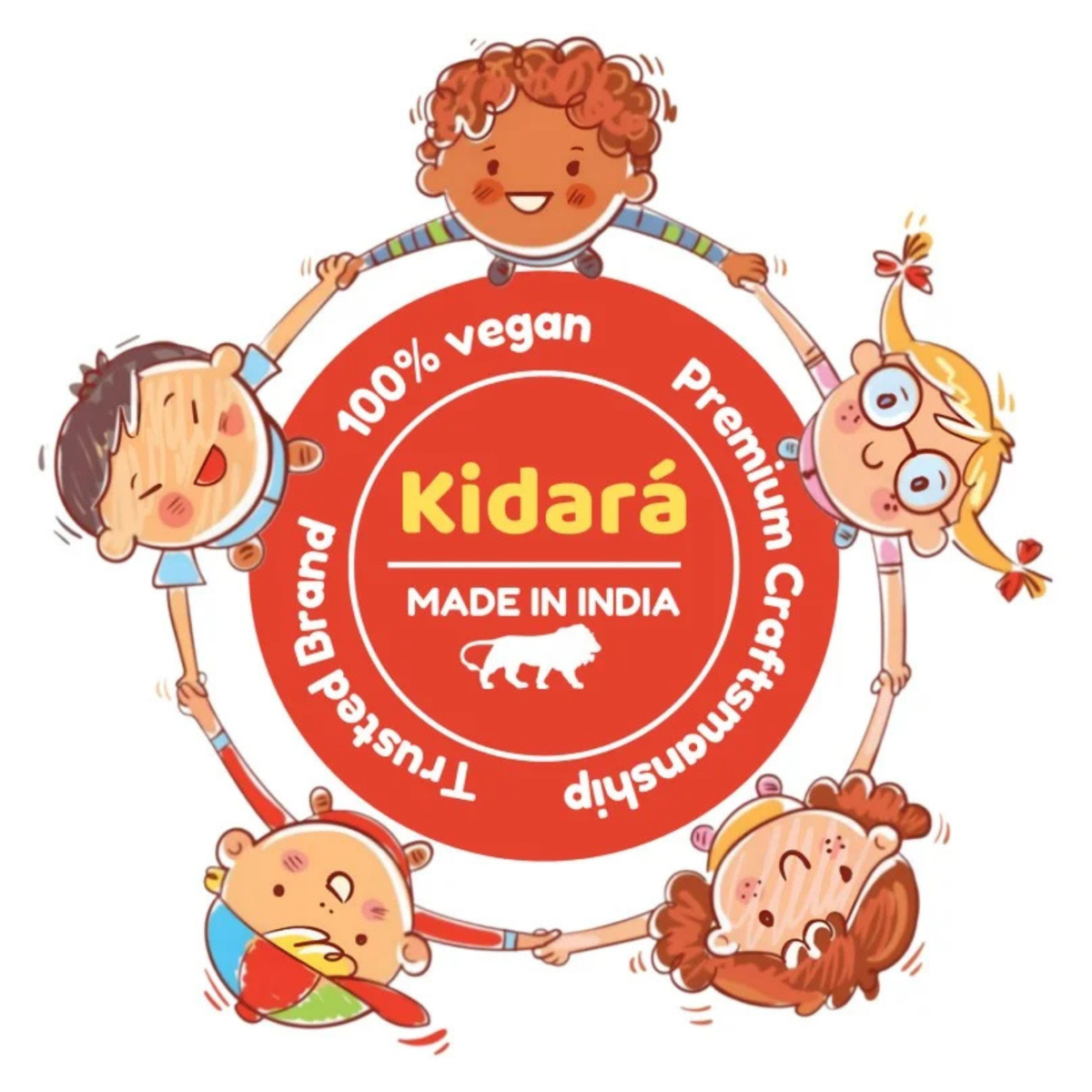 Kidara Unicorn Fur Sling Bag for Kids