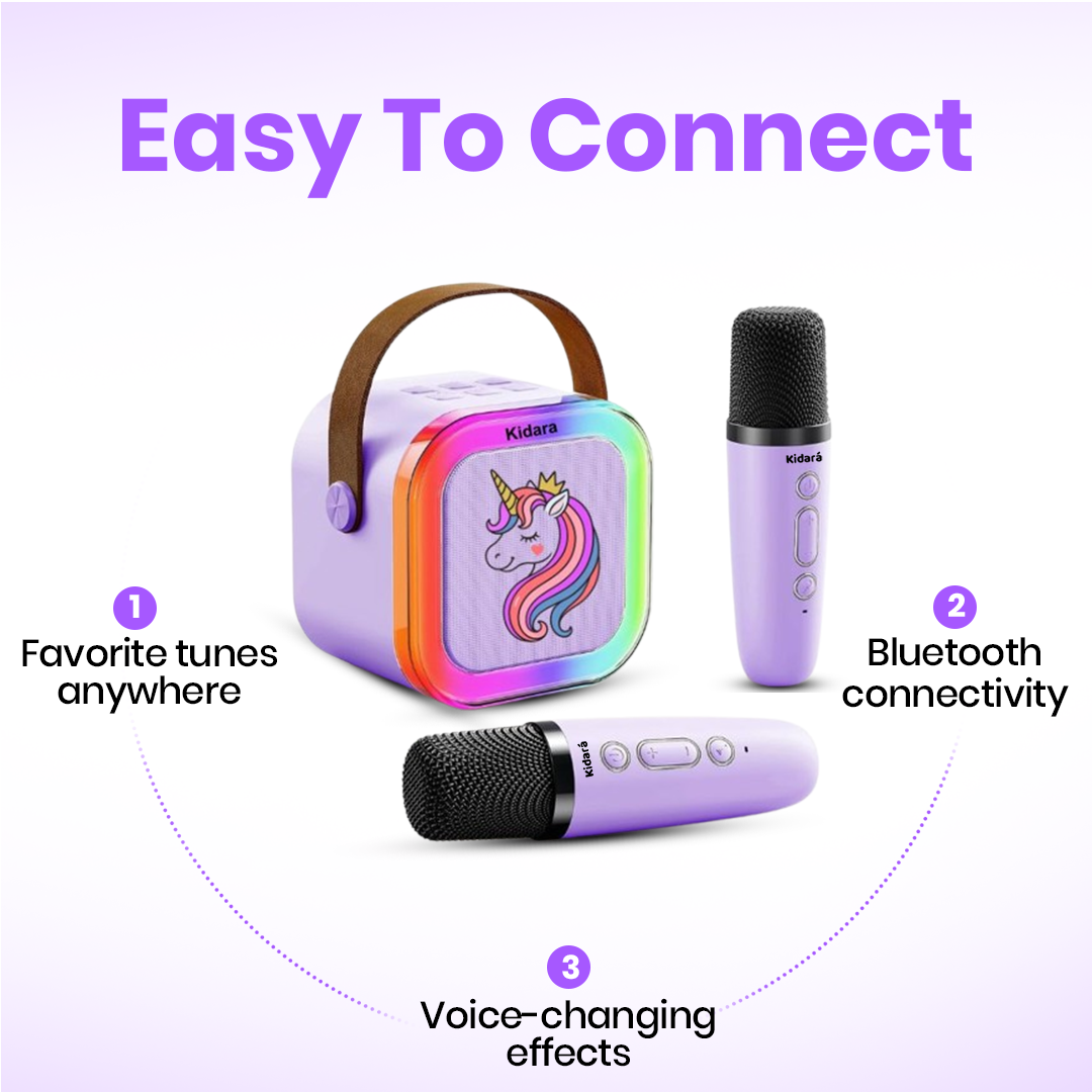 New Unicorn Themed Karaoke Speaker