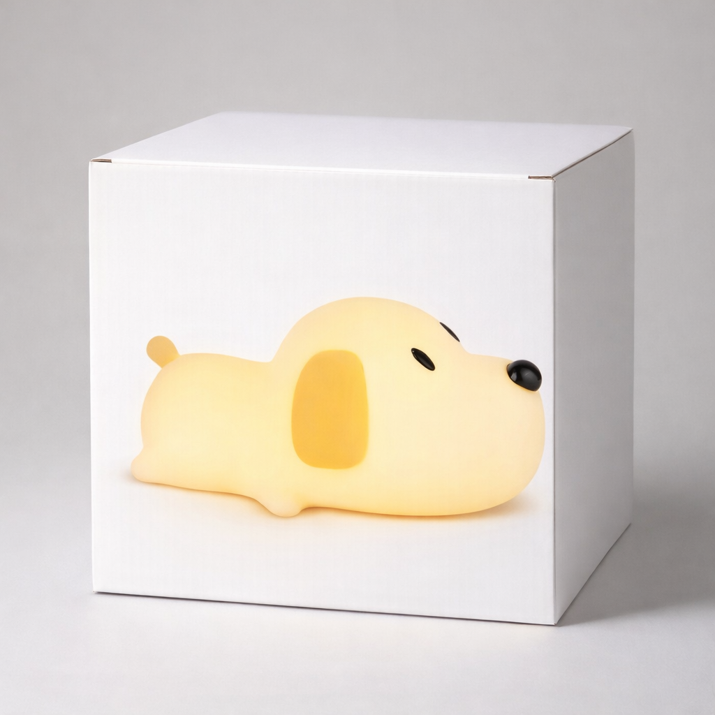 Kidara Puppy Silicone LED Night Light for Kids