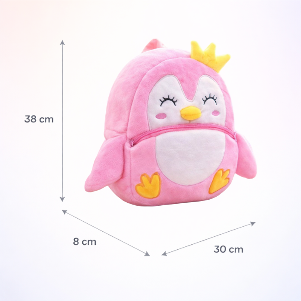 Kidara Penguin Plush Backpack for Toddlers